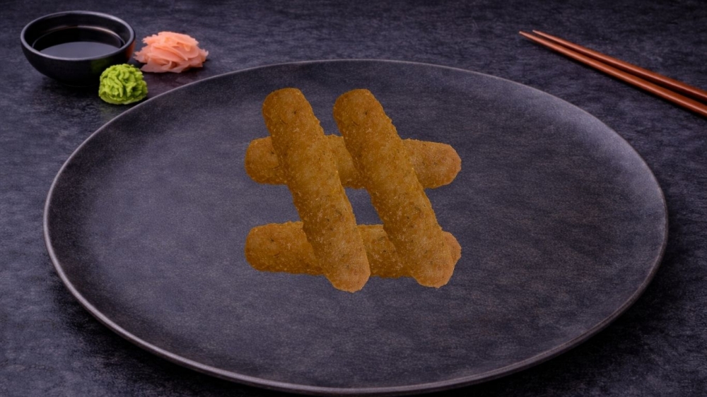 Mozarella 4 stk. Med hvitløk dressing.